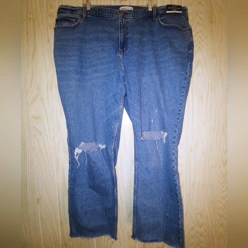 Abercrombie & Fitch High Rise Loose Jean